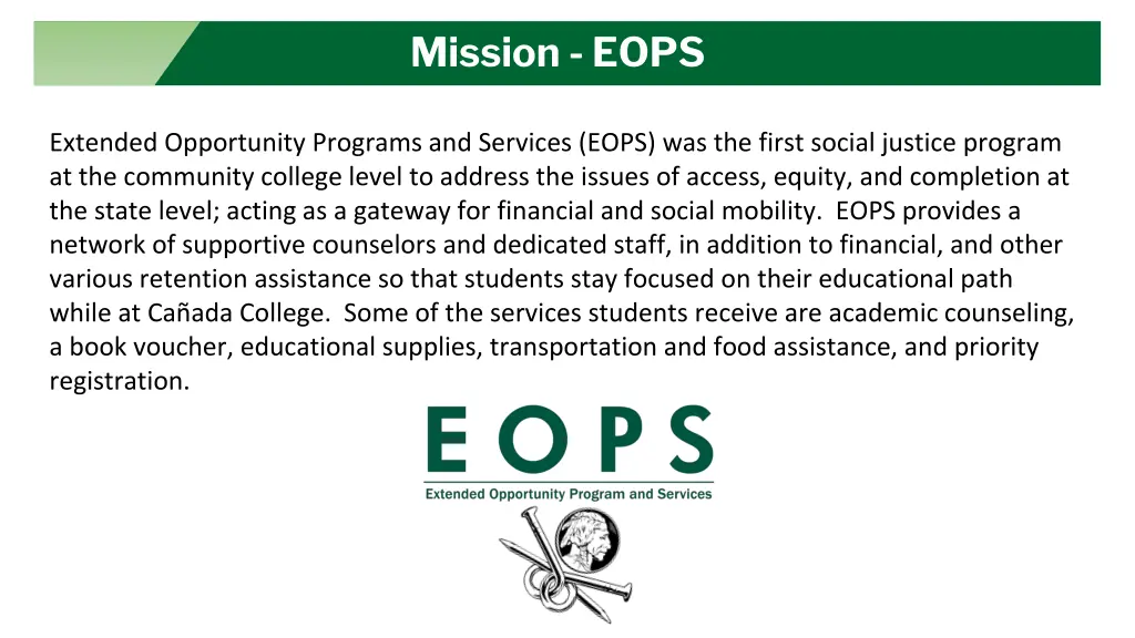 mission eops