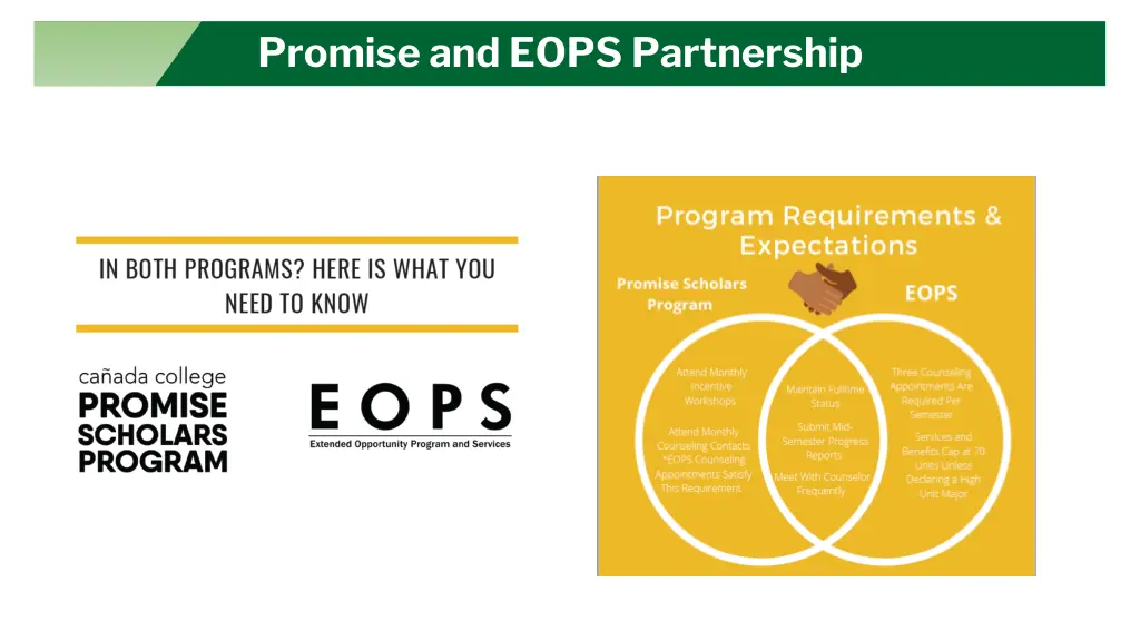 promise and eops partnership 1