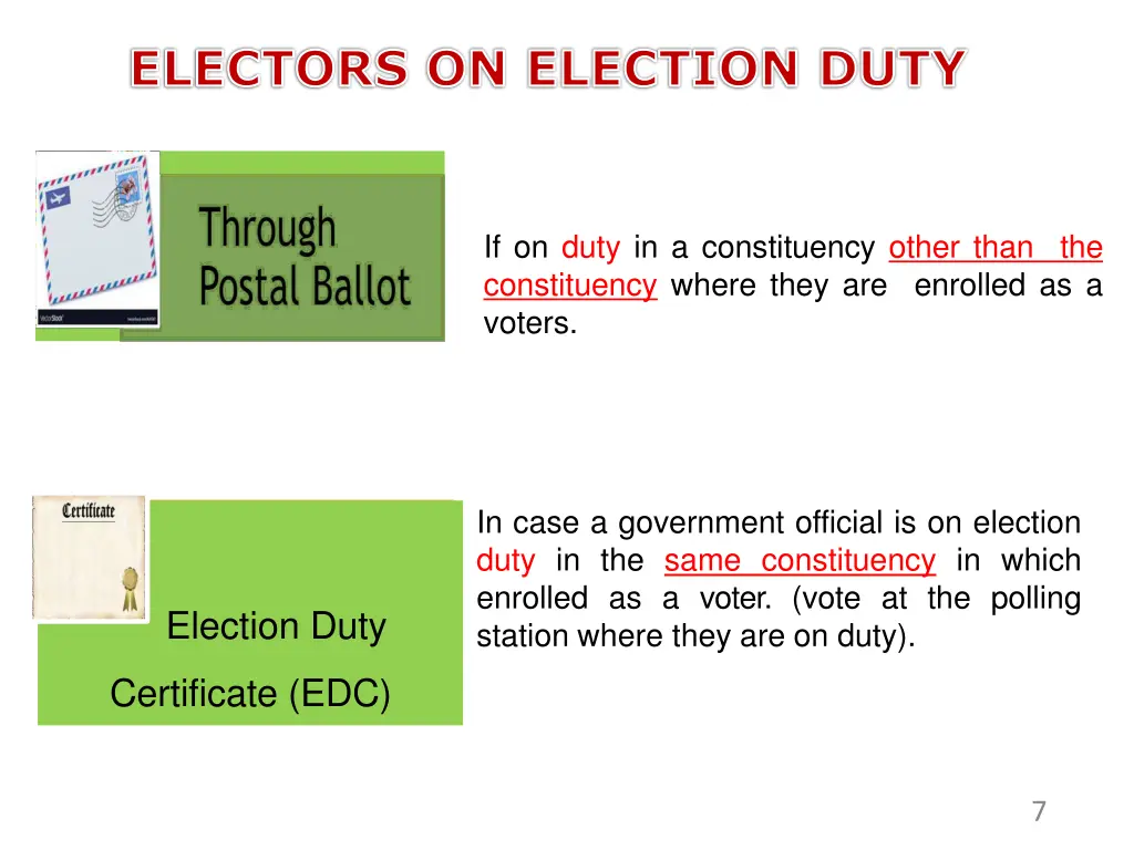 electors on election duty 1