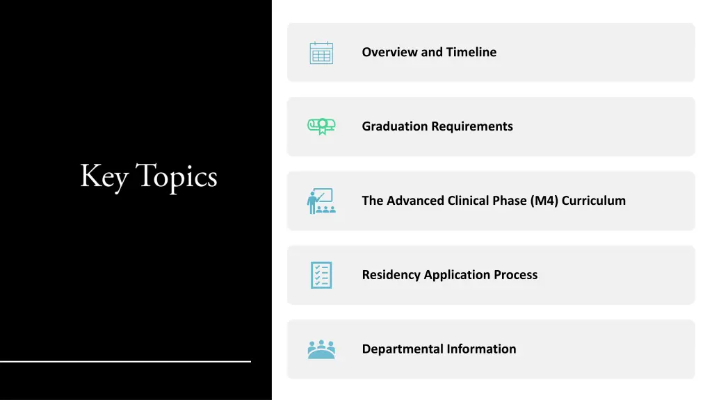 overview and timeline