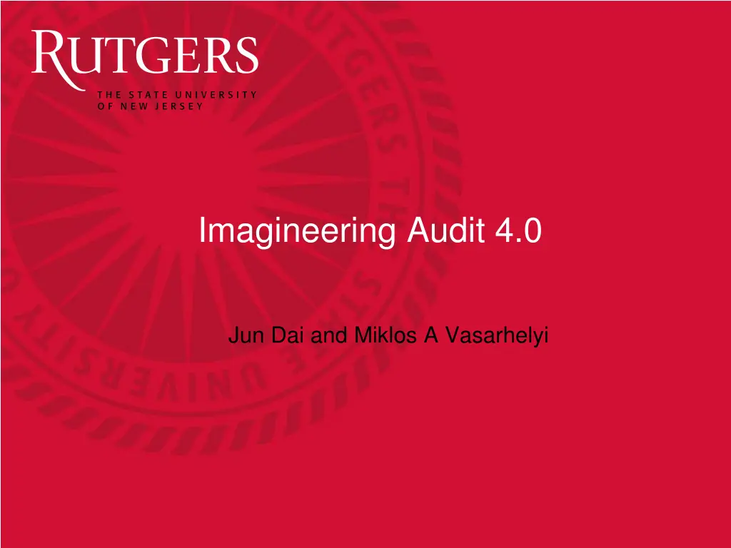 imagineering audit 4 0