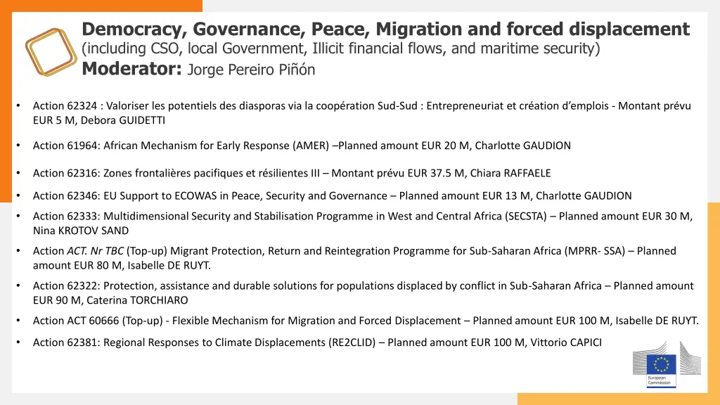 democracy governance peace migration and forced