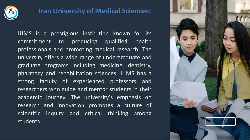 iran university of medical sciences