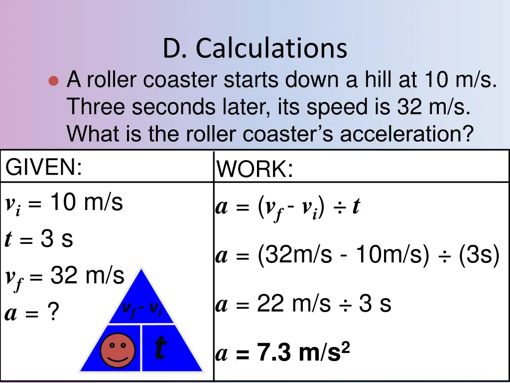 d calculations 1