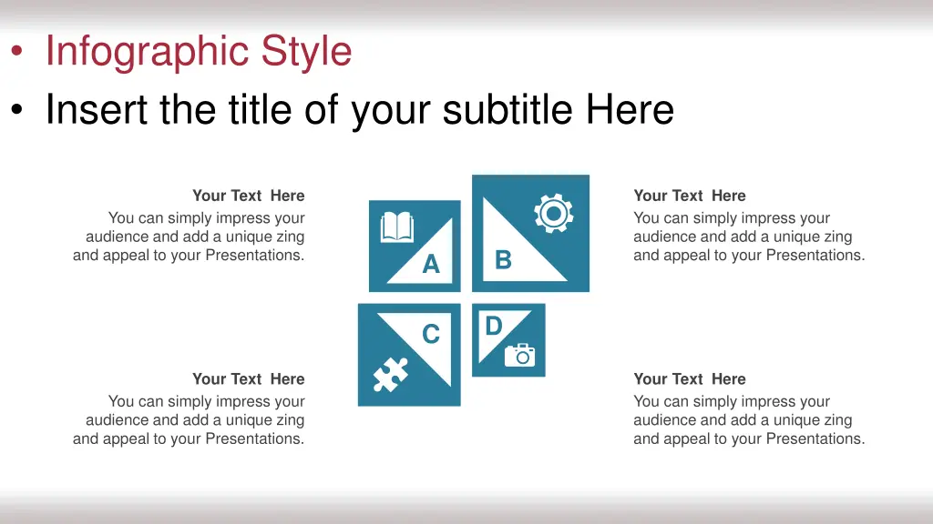 infographic style insert the title of your 4