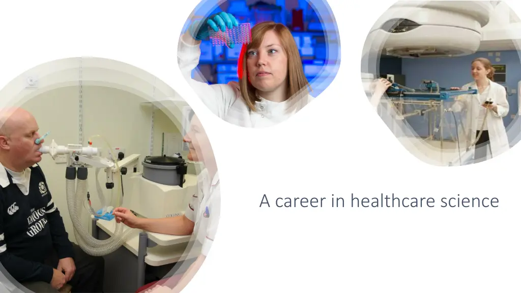 a career in healthcare science