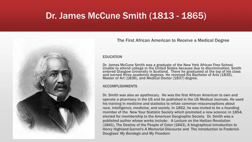 dr james mccune smith 1813 1865