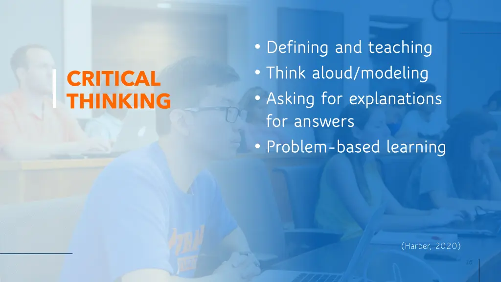 defining and teaching think aloud modeling asking