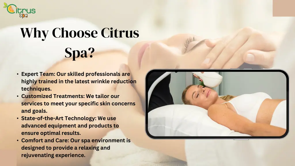 why choose citrus spa