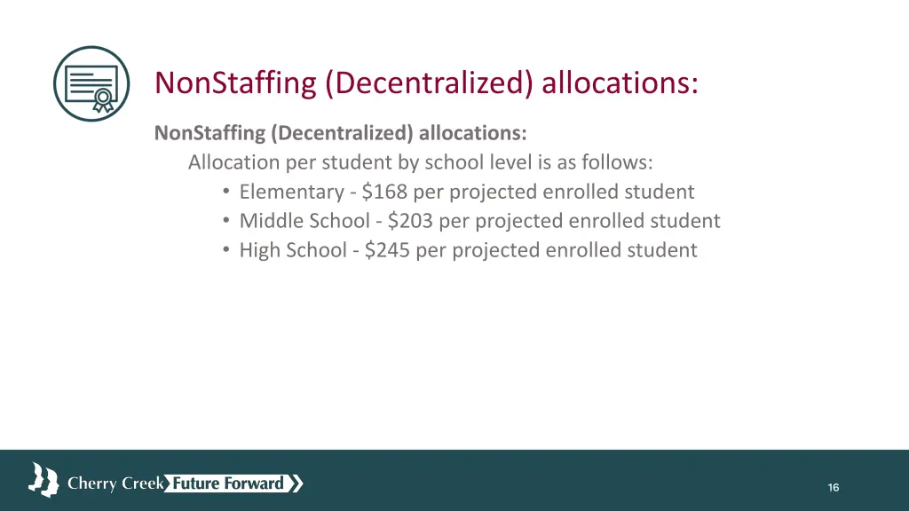 nonstaffing decentralized allocations 1