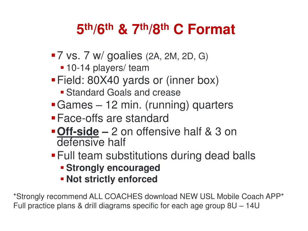 5 th 6 th 7 th 8 th c format