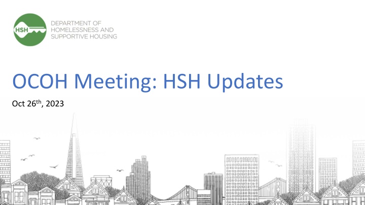 ocoh meeting hsh updates