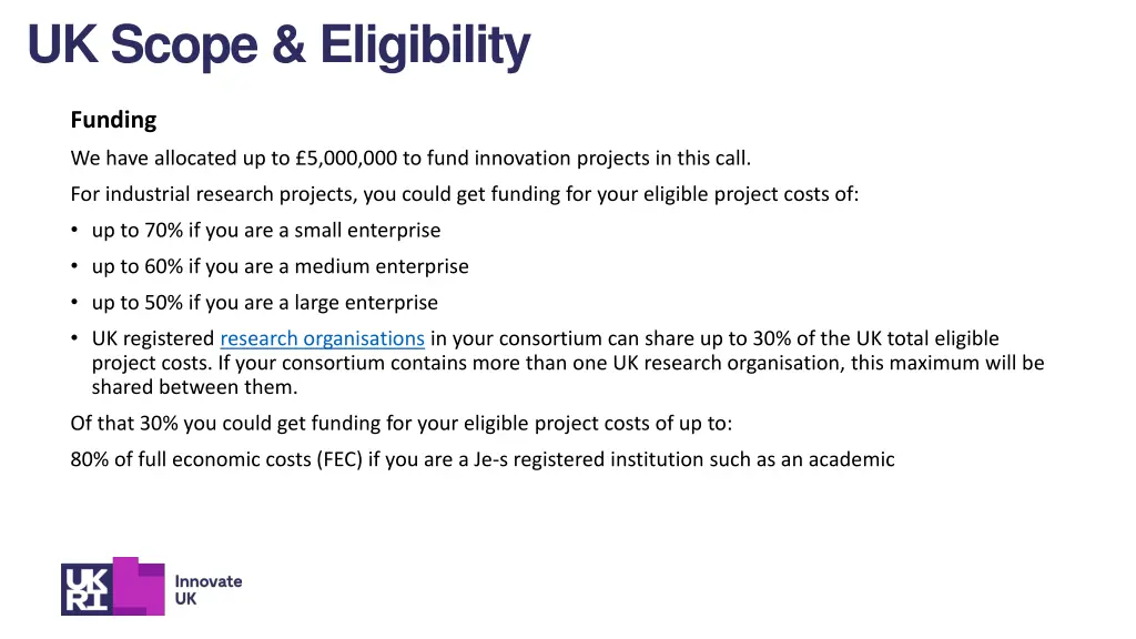 uk scope eligibility 2