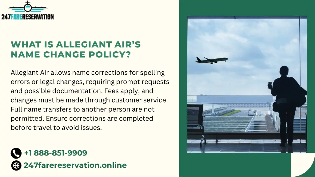 what is allegiant air s name change policy