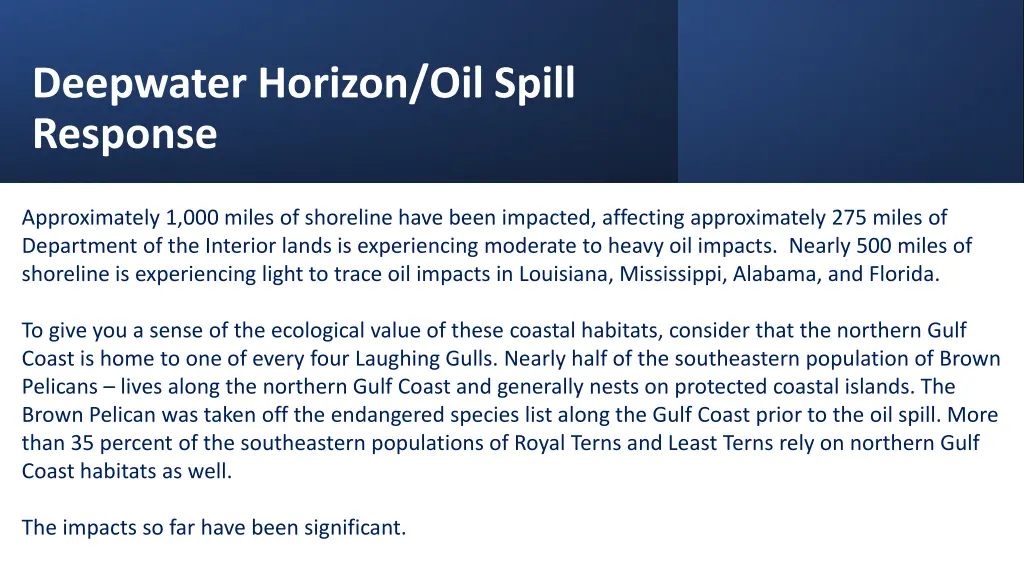 deepwater horizon oil spill response 1