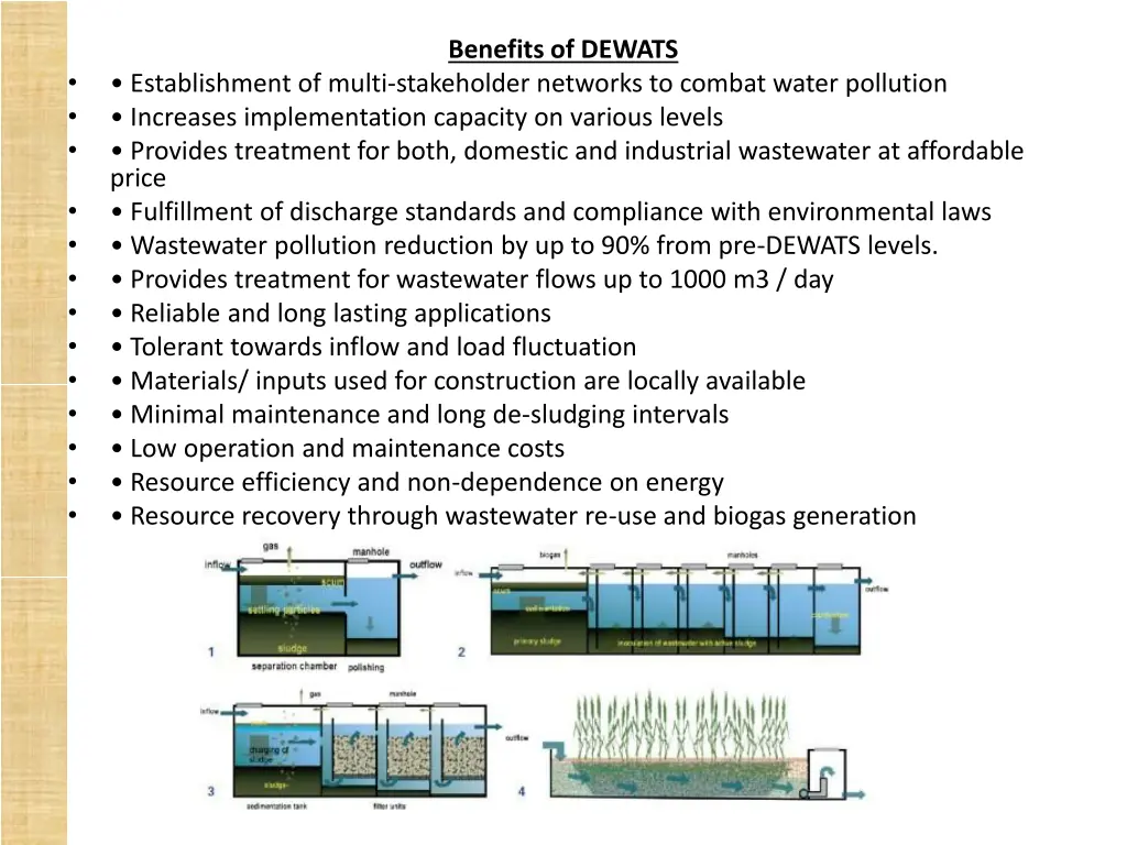 benefits of dewats