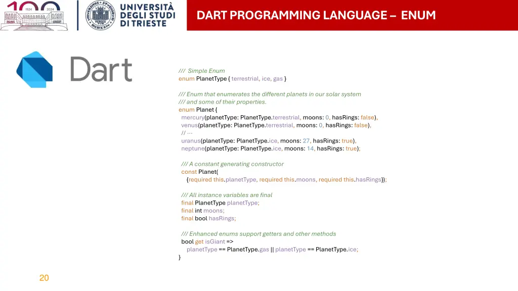 dart programming language enum