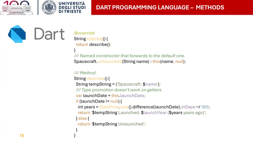 dart programming language methods