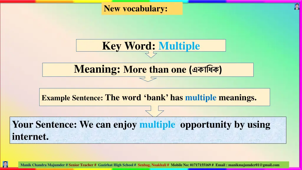 new vocabulary 6