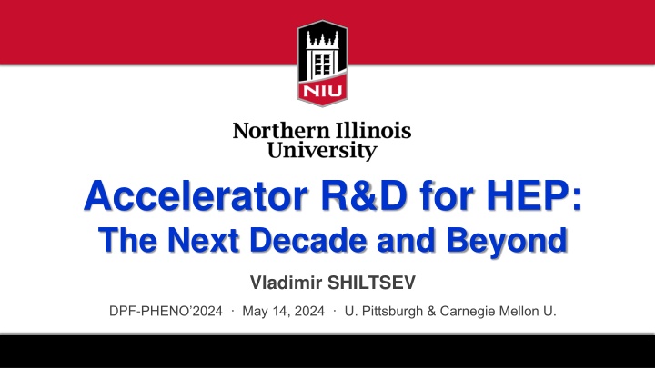 accelerator r d for hep the next decade and beyond