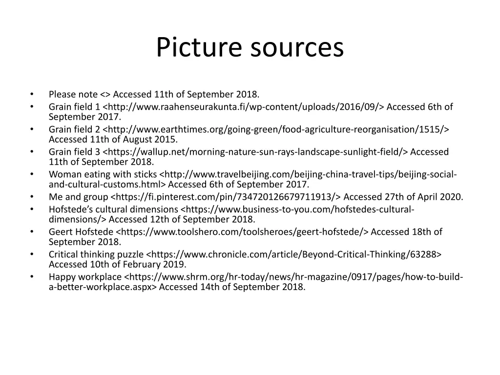 picture sources