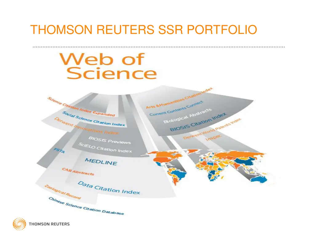 thomson reuters ssr portfolio