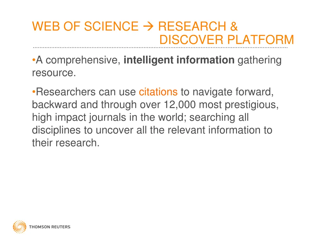 web of science research