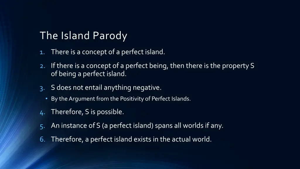 the island parody