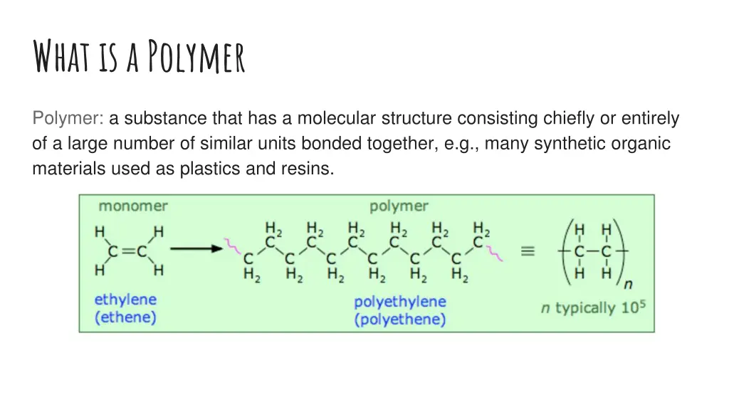 what is a polymer