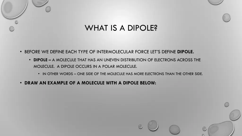 what is a dipole