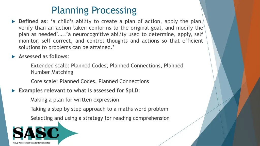 planning processing