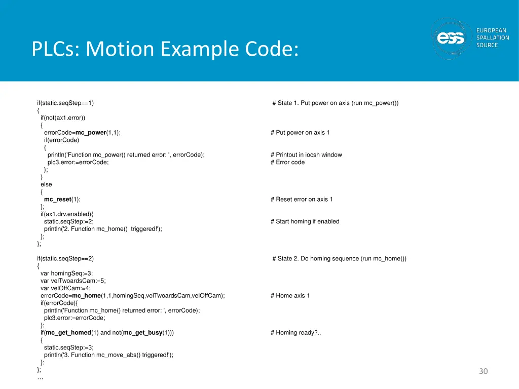 plcs motion example code