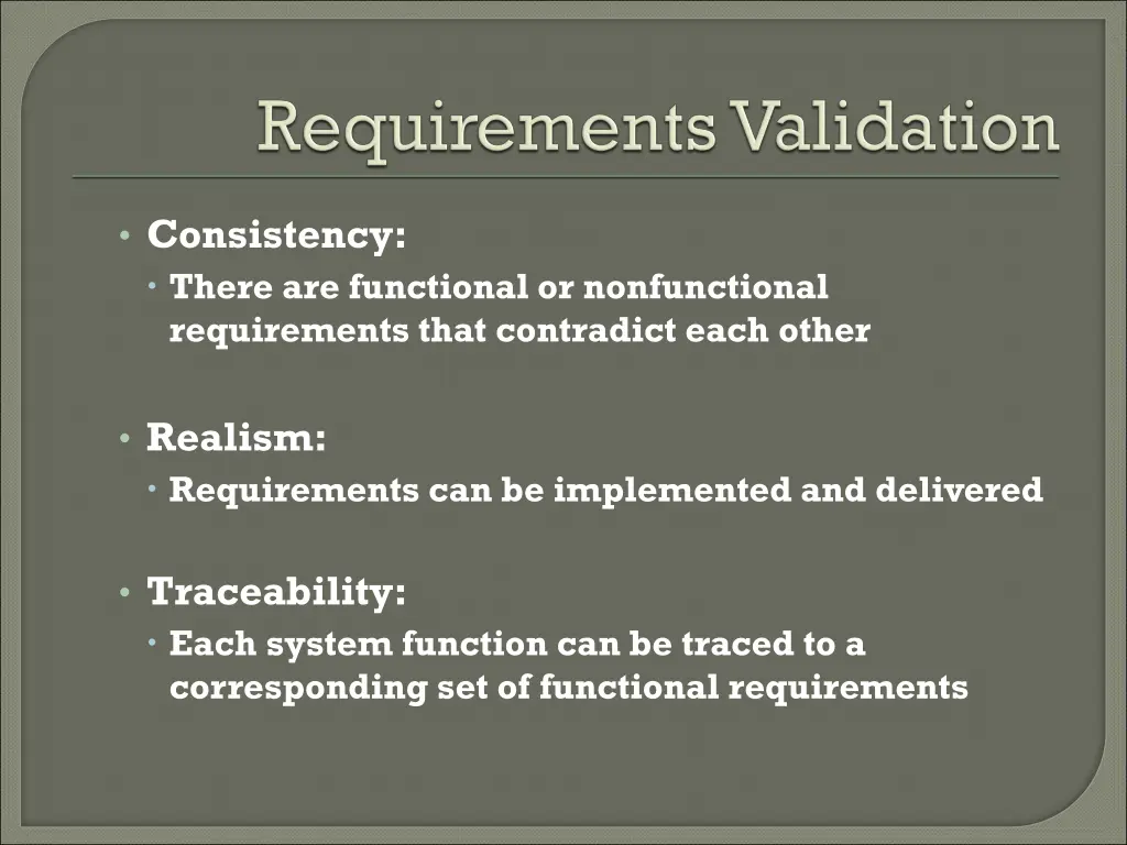 consistency there are functional or nonfunctional