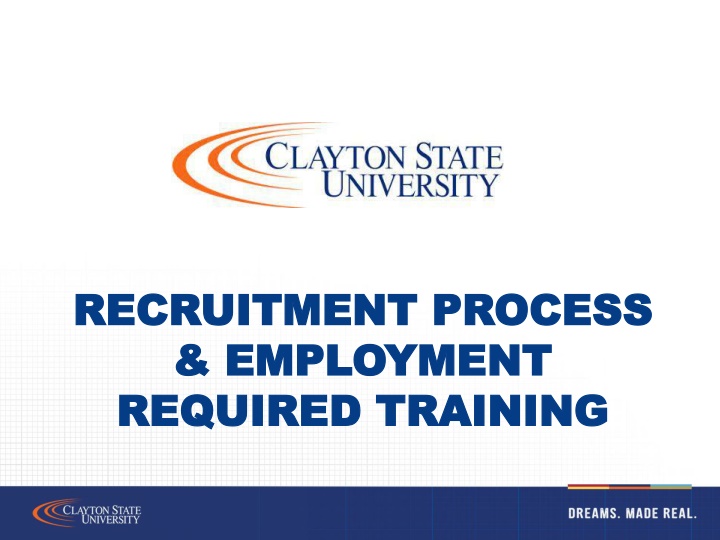 recruitment process recruitment process