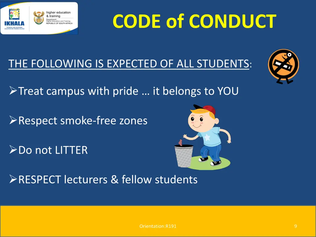code of conduct 1