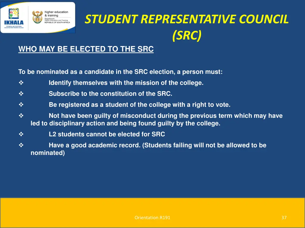 student representative council src 2