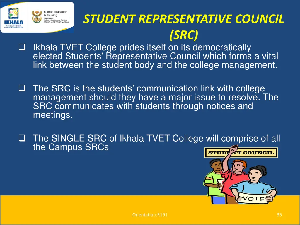 student representative council src