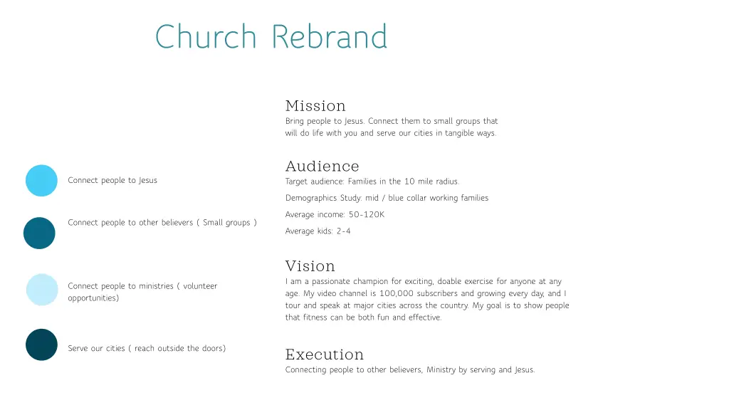 church rebrand