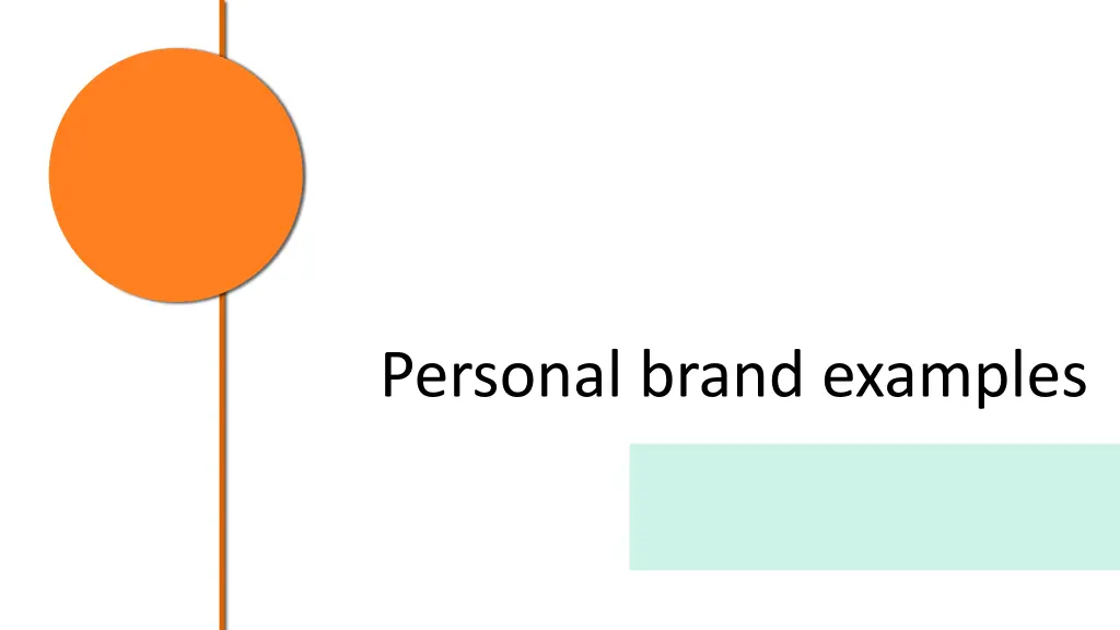 personal brand examples