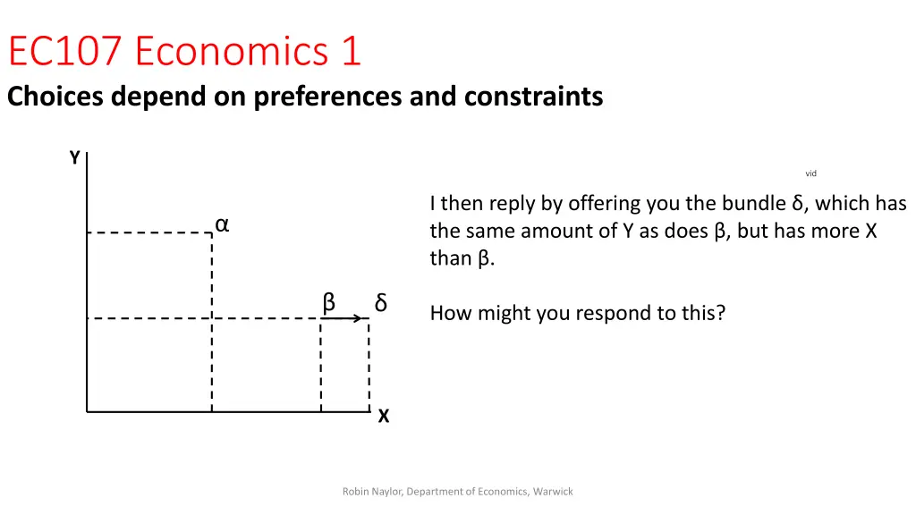 ec107 economics 1 choices depend on preferences 3