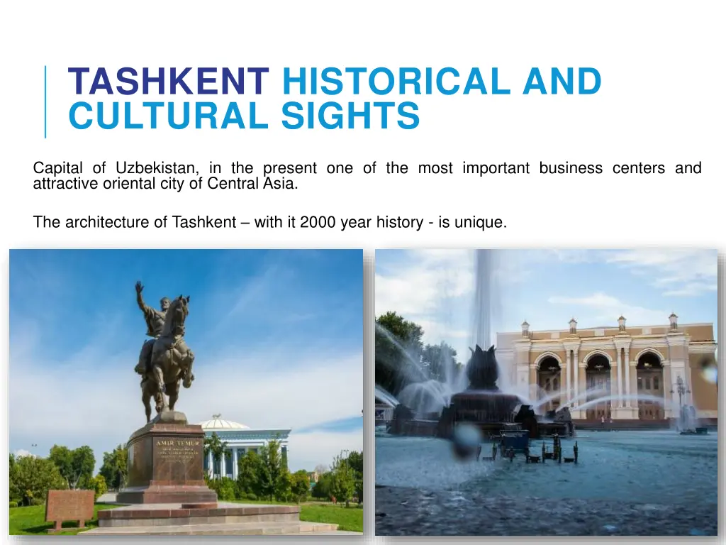 tashkent historical and cultural sights