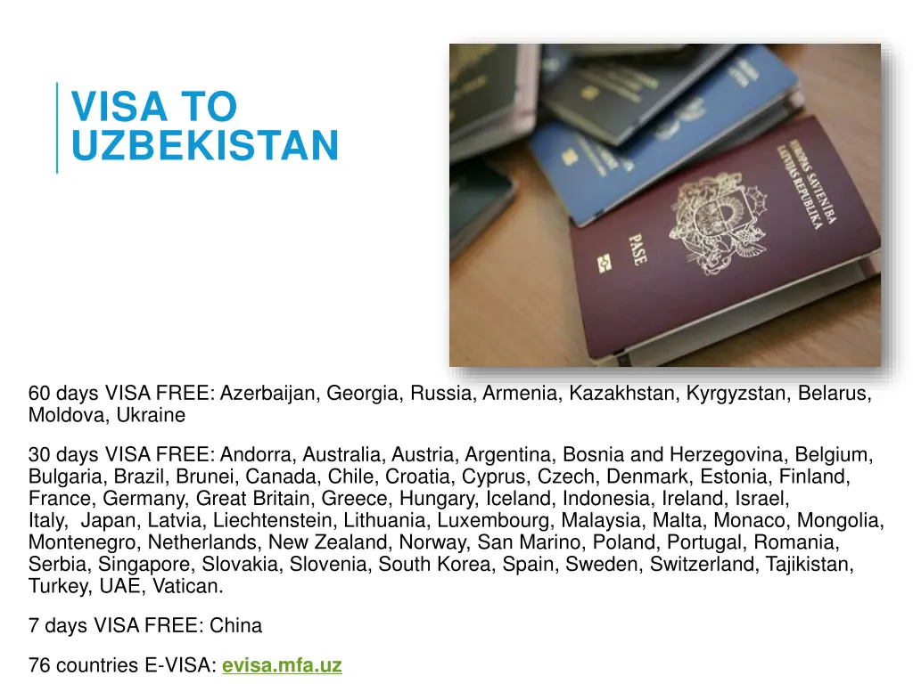 visa to uzbekistan