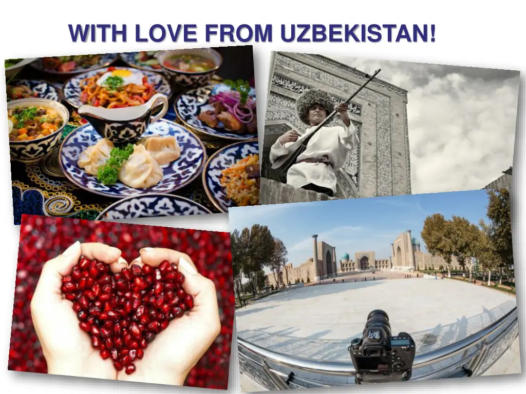 with love from uzbekistan