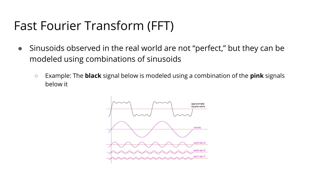 fast fourier transform fft