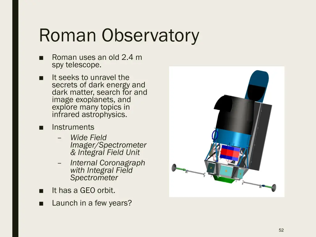 roman observatory