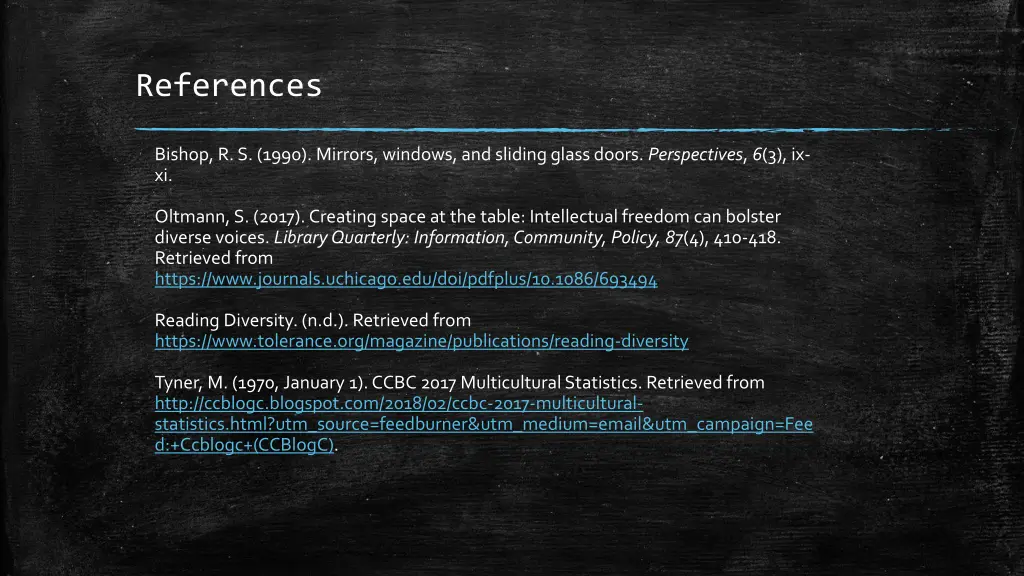 references