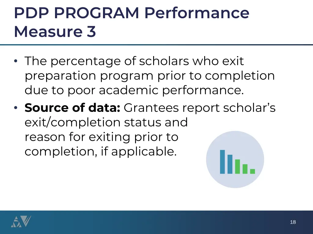 pdp program performance measure 3