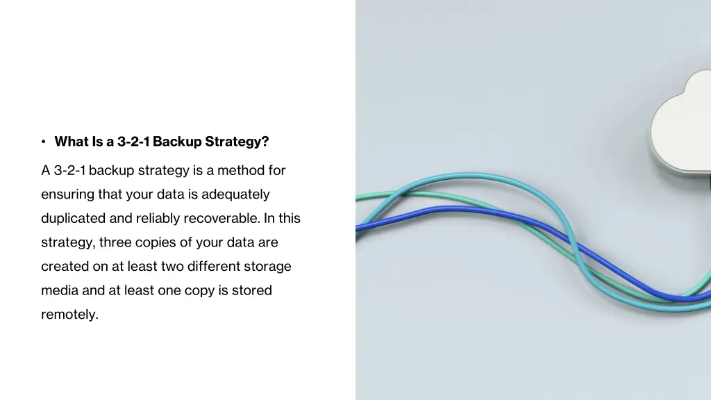 what is a 3 2 1 backup strategy