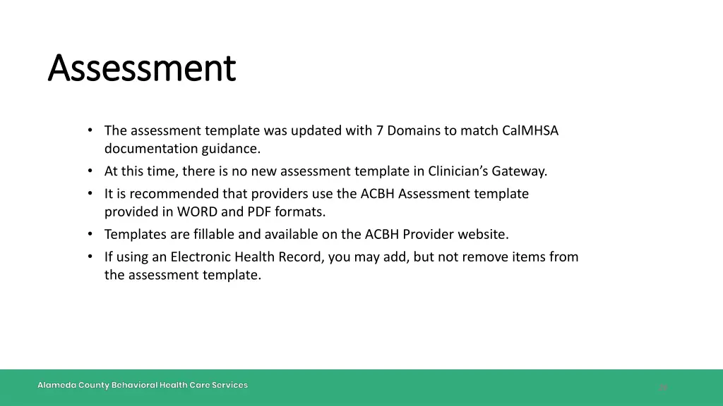 assessment assessment