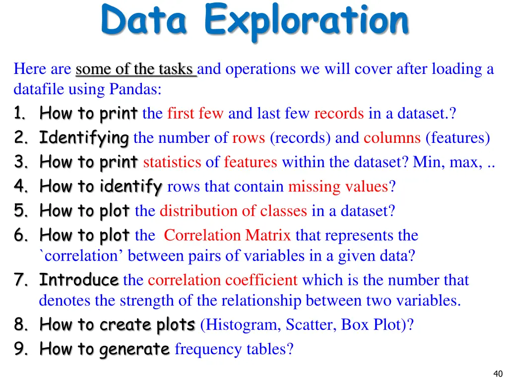 data exploration 2